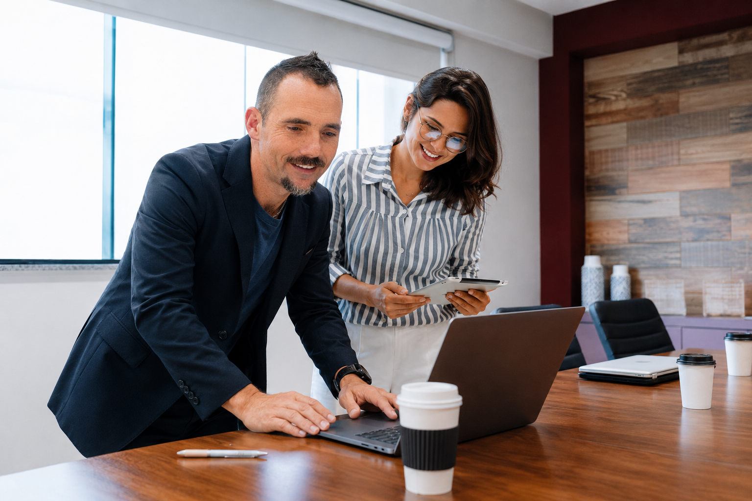 Brand partnership discussion between a brand owner and e-commerce seller